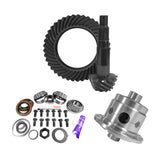 11.25 Inch Dana 80 4.30 Rear Ring & Pinion Install Kit 35 Spline Posi 4.375 Inch Bearing D80/ 11.25 Inch Dana 4.30 Rear R&P Gear/ Install Kit Package With Posi 4.375 Inch OD Head Bearing Yukon Gear