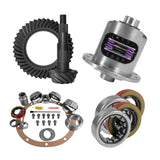 8.2 Inch GM 3.73 Rear Ring & Pinion Install Kit 28 Spline Posi 2.25 Inch Axle Bearings 8.2 GM 3.73 Rear R&P Gear/ Install Kit Package With Posi & Ak 1563 Axle Bearings (2.25 Inch Od) Yukon Gear