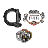 Muscle Car Re-Gear Kit For GM 12P Differential 30 Spline 3.42 Ratio 12P 8.875 Inch GM 3.42 Rear R&P Gear/ Install Kit Package With Ak 1563 Axle Bearings (2.25 Inch Od) Yukon Gear