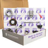 Muscle Car Re-Gear Kit For GM 8.2 Differential 25 Spline 4.11 Ratio 8.2 GM 4.11 Rear R&P Gear/ Install Kit Package With Ak 1563 Axle Bearings (2.25 Inch Od) Yukon Gear