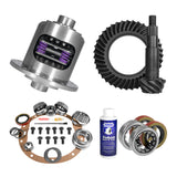 Muscle Car Limited Slip & Re-Gear Kit For GM 8.5 28 Spline 3.42 Ratio 8.5 Inch GM 3.42 Rear R&P Gear/ Install Kit Package With 28 Spline Posi & Ak 1563 Axle Bearings (2.25 Inch Od) Yukon Gear