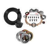 Muscle Car Re-Gear Kit For Ford 8.8 Differential 30 Spline 4.56 Ratio 8.8 Ford 4.56 Rear R&P Gear/ Install Kit Package With Ak 1563 Axle Bearings (2.25 Inch Od) Yukon Gear