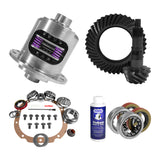 Muscle Car Limited Slip & Re-Gear Kit For Ford 8.8 30 Spline 4.56 Ratio 8.8 Ford 4.56 Rear R&P Gear/ Install Kit Package With 31 Spline Posi & Ak 1563 Axle Bearings (2.25 Inch Od) Yukon Gear