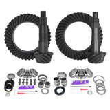 Ring & Pinion Gear Kit Package Front & Rear With Install Kits - Toyota 8.4/8 Inch IFS Toyota 05-15 Tacoma (8.4/8 Inch ifs) 4.56 Ratio Gear Package (Fits 3.91 & Up Front Case) Yukon Gear