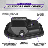 Hardcore Differential Cover For Ford 9.75 Inch Rear Differential 9.75 Inch Ford Nodular Iron Differential Cover Yukon Gear