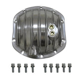 Polished Aluminum Replacement Cover For Dana 30 Standard Rotation D30 Polished Aluminum Cover(Std Rotation Only Not Rev) Yukon Gear