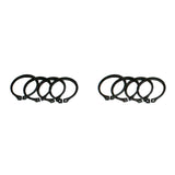 Full Circle Snap Rings (4) For Dana 60 733X U-Joint With Aftermarket Axle (4)Full Circle Snap Rings Fits D60 733X U-Joint W/Aftmkt Axle Yukon Gear