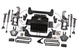11-19 Silverado/Sierra 2500HD/3500HD 5.0 Inch Lift Kit With Top Overload With Fox Adventure  Shocks Zone Offroad