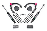 07-13 Chevy 1500 2WD 3.5 Inch Lift Kit UCA System Zone Offroad