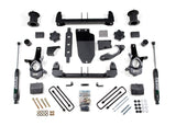 14-18 Silverado/Sierra 1500 4WD 6.5 Inch Lift Kit With Replacement Strut Alum/Stamped Arms Zone Offroad