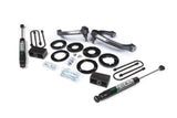 1.75 Inch Suspension Lift Kit For 2025 Silverado/Sierra 1500 4WD 1 Inch Rear Block Spacer Zone Offroad