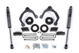 3.5 Inch Lift Kit For 2025 Silverado/Sierra 1500 4WD Zone Offroad