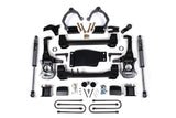 4 Inch Lift Kit For 2025 Silverado/Sierra 1500 4WD 3 Inch Rear Block Spacer Front Zone Offroad