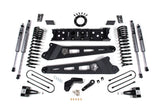 19-24 RAM 3500 4 Inch Radius Arm Bracket Gas 2 Inch Rear Block Without Overload Zone Offroad