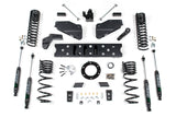 19-24 RAM 2500 5.5 Inch Radius Arm Bracket 4.5 Inch Rear Coil Gas 6-Bolt T-Case Zone Offroad