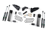 13-18 RAM 3500 4.5 Inch Lift Kit 2 Inch Rear Block Zone Offroad