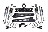 19-24 RAM 3500 4.5 Inch Radius Arm 2 Inch Rear Block Without Overload Diesel 8-Bolt T-Case Zone Offroad