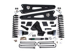 23-24 Ford F-250/F-350 Super Duty 4WD 7 Inch Radius Arm Lift Kit 4.5 Inch Rear Block Gas Zone Offroad