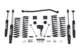 07-11 Jeep Wrangler JK 2 Door 4 Inch Coil Spring Lift Kit Zone Offroad
