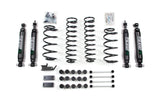97-06 Jeep Wrangler TJ 4.25 Inch Combo Lift Kit With Discos Nitro Shocks Zone Offroad