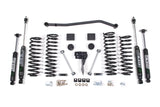 12-18 Jeep Wrangler JK 2 Door 4 Inch Coil Spring Lift Kit Zone Offroad