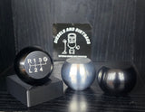 Duramax Ball Aluminum Shift Knob (Raw/Black)