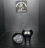 Cummins Extended Aluminum Shift Knob (Raw/Black)