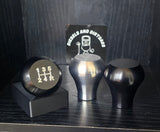 Cummins Extended Aluminum Shift Knob (Raw/Black)
