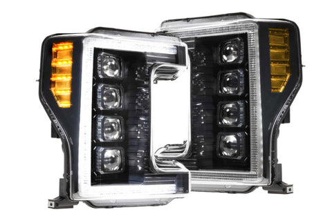 XB LED Headlights Ford Super Duty 2017-2019 WHITE DRL