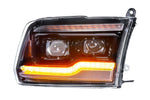 XB LED Headlights Ram HD 2010-2018 (AMBER DRL)