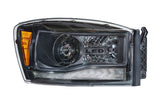 XB Hybrid LED Headlights Ram HD 2006-2009