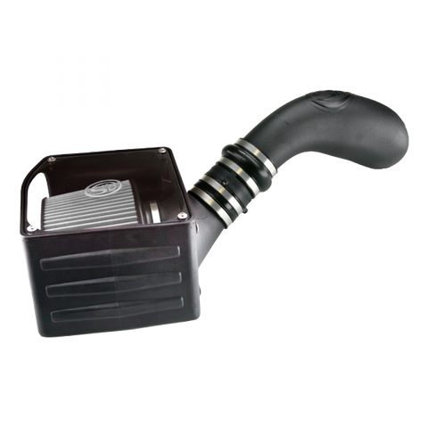 Cold Air Intake For 99-06 GMC Sierra 4.8L, 5.3L, 6.0L Dry Dry Extendable White S&B