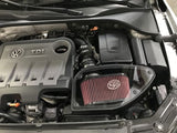 Cold Air Intake For 10-14 VW 2.0L TDI , 2015 VW Jetta 2.0L TDI Dry Extendable White S&B