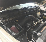 Cold Air Intake For 09-18 Dodge Ram 1500/ 2500/ 3500 Hemi V8-5.7L Dry Extendable White S&B