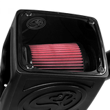 Cold Air Intake For 16-19 Silverado/Sierra 2500, 3500 6.0L Cotton Cleanable Red S&B