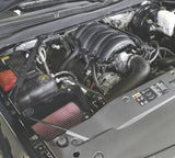 Cold Air Intake For 17-18 Chevrolet GMC Silverado/ Sierra 1500, Tahoe, Suburban, Yukon, XL, Denali, 5.3L, 6.2L Cotton Cleanable Red S&B