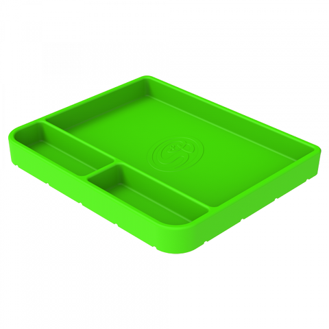 Tool Tray Silicone Medium Color Lime Green S&B