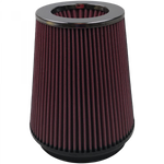 Air Filter For Intake Kits 75-2514-4 Oiled Cotton Cleanable Red S&B