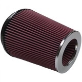 Air Filter For Intake Kits 75-2514-4 Oiled Cotton Cleanable Red S&B