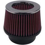 Air Filter For Intake Kits 75-9006 Oiled Cotton Cleanable Red S&B