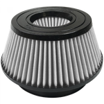 Air Filter For Intake Kits 75-5033,75-5015 Dry Extendable White S&B