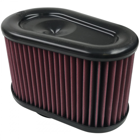 Air Filter For Intake Kits 75-5070 Oiled Cotton Cleanable Red S&B