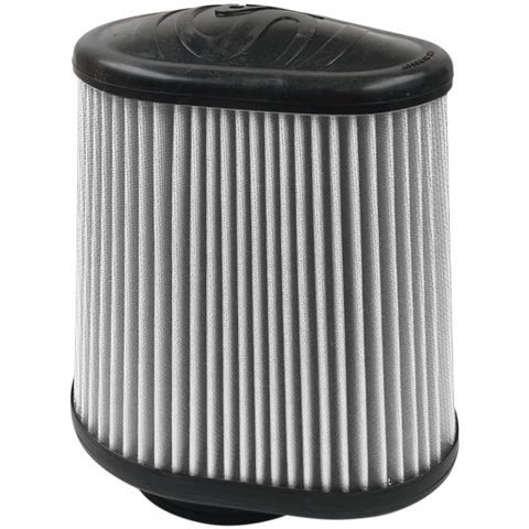 Air Filter For Intake Kits 75-5104,75-5053 Dry Extendable White S&B