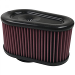 Air Filter For Intake Kits 75-5086,75-5088,75-5089 Oiled Cotton Cleanable Red S&B
