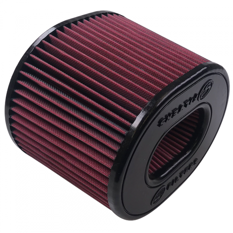 Air Filter For Intake Kits 75-5021 Oiled Cotton Cleanable Red S&B