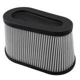 Air Filter For Intake Kits 75-5136 / 75-5136D Dry Extendable White S&B
