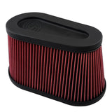 Air Filter For Intake Kits 75-5136 / 75-5136D Oiled Cotton Cleanable Red S&B