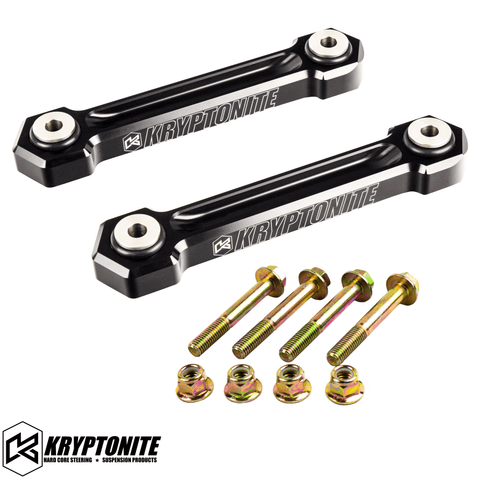 KRYPTONITE POLARIS RZR DEATH GRIP REAR SWAY BAR END LINKS 2018-2021 TURBO "S"